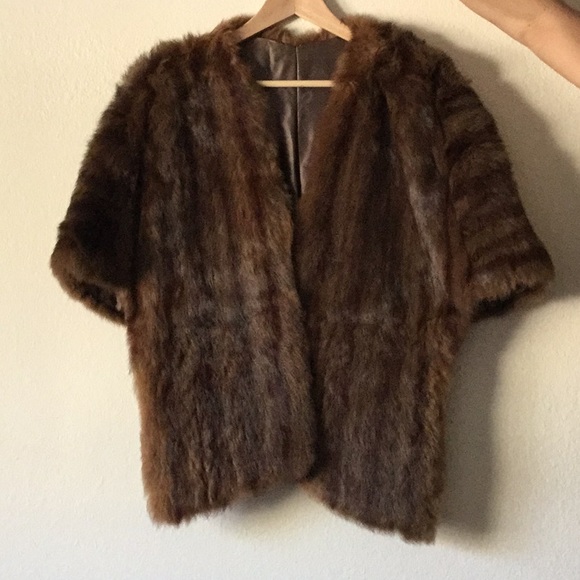 Real Mink Stole - Picture 1 of 2